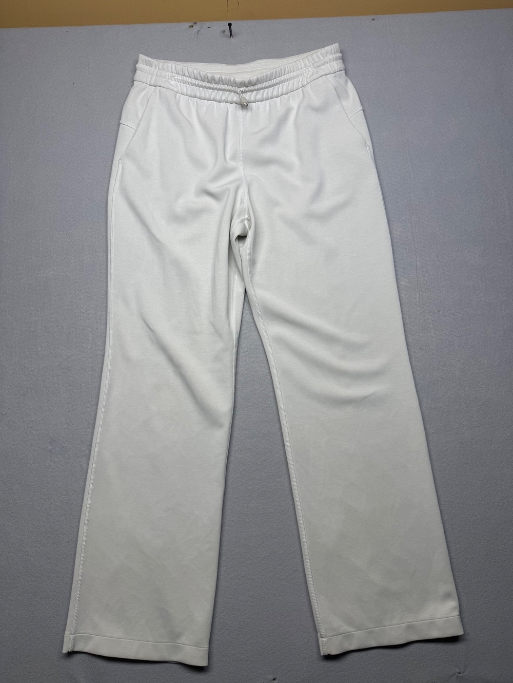 Lululemon White Wide Leg Pants Women Size 10